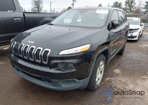2016 Jeep Cherokee Sport из США, поврежденный, VIN 1C4PJMAB9GW277255